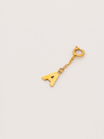 Pendentif Lettre A
