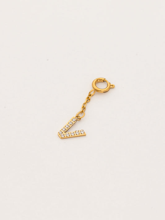 Pendentif Lettre V